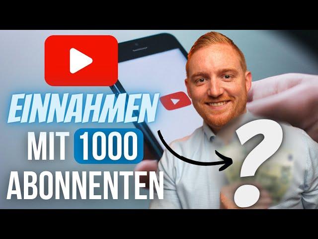 Youtube Einnahmen mit 1000 Abonnenten | Online Geld verdienen mit Youtube (Was verdienen Youtuber?)