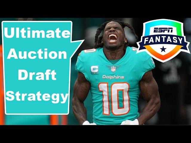 The Best Strategy to DOMINATE Your 2024 Fantasy Football Auction Draft