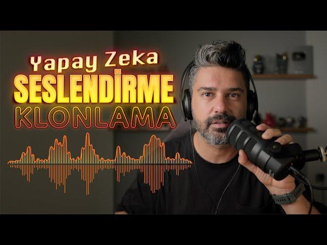 SESLENDİRMEDE  ve SES KLONLAMADA DEVRİM !