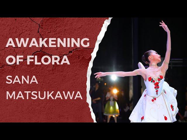 Youth America Grand Prix 2023 Finals - Top 12 Winner - Sana Matsukawa  - Awakening of Flora