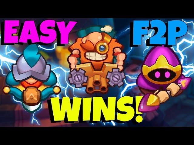 The BEST F2P DECKS For ALL ARENAS! (2022) - My Top 3 - Rush Royale