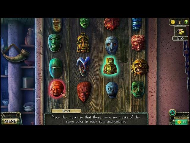 Place the masks so that there were no masks of the same color in each row and column | Gवन Gaming