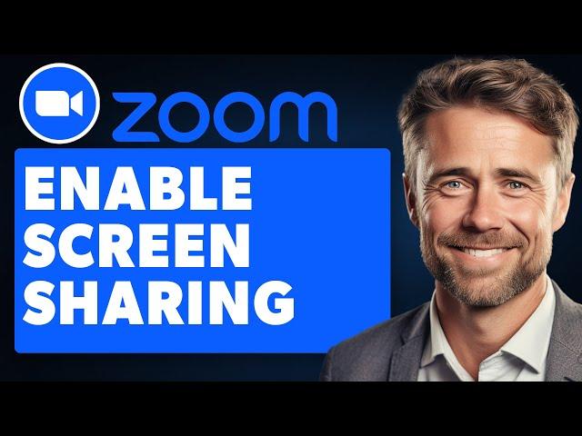 How to Enable Participant Screen Sharing in Zoom for Windows (Full 2024 Guide)