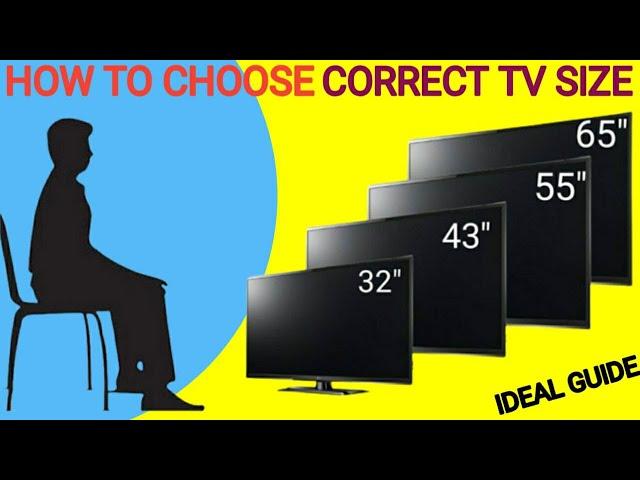 How to Choose a Prefect Led Tv Size for your Bedroom or Living Room