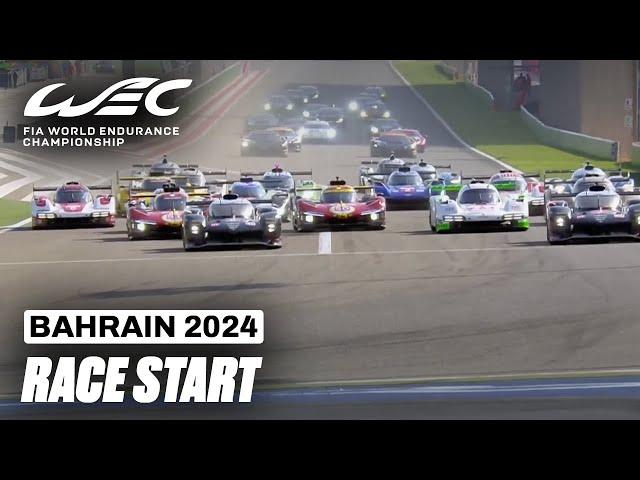 Race Start And First Minutes  I 2024 Bapco Energies 8 Hours of Bahrain I FIA WEC