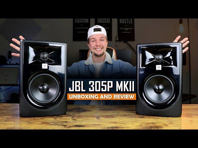 Are JBL Studio Monitors Good For Music Production? | JBL 305P MKII Studio Monitors Unboxing & Review