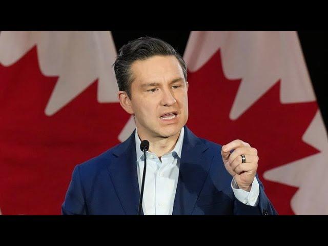 WATCH: Poilievre on Trudeau being weak on Trump