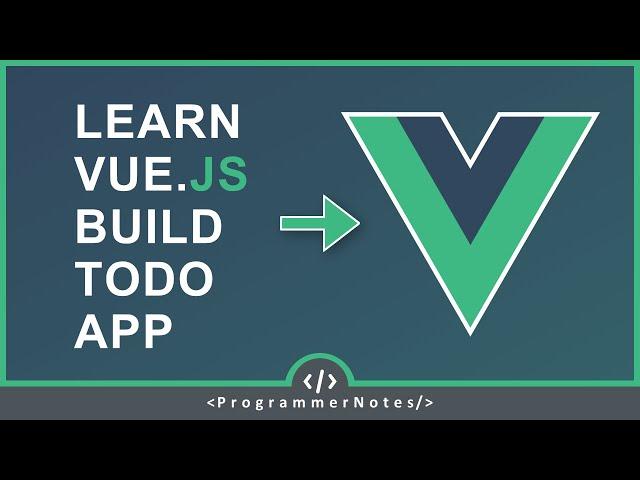 Build a todo list app with Vue JS