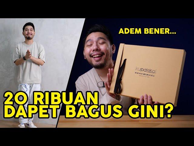 BAJU POLOS ADEM CUMA 20 RIBUAN?? GAK SALAH NIH? | Kupakkai Review