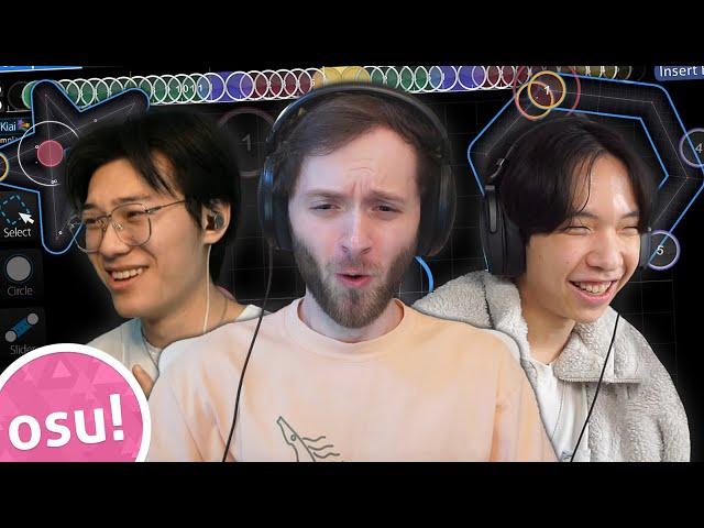 I Challenged 2 osu! YouTubers to See Who Can Make the Best Map