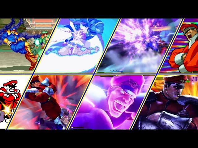 30 Years of M.Bison Super Moves! All Super Move Evolution (1994 - 2024)