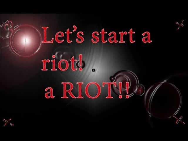 Riot by three days grace lyrics