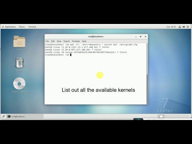 How to remove old kernel from Centos 7 or RHEL 7
