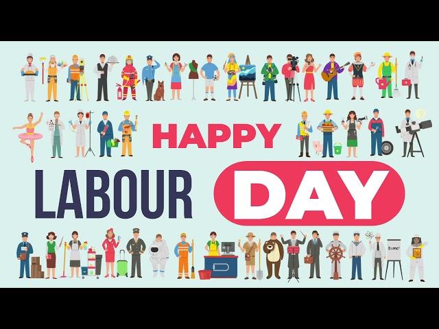 Happy Labour Day 2021 Wishes | Whatsapp Status | Motion Graphics Animation