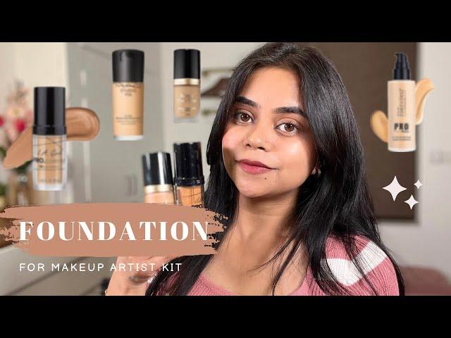 Top 5 Foundations Under 4000 | Insides of Professional Makeup Artist Kit & Beginner Makeup Kit