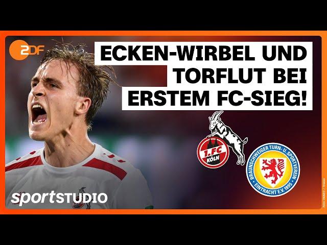 1. FC Köln – Eintracht Braunschweig | 2. Bundesliga, 3. Spieltag Saison 2024/25 | sportstudio