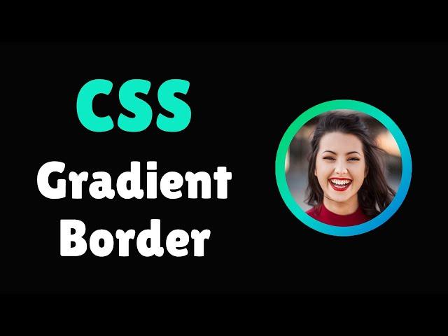 CSS Gradient Border for Images #shorts