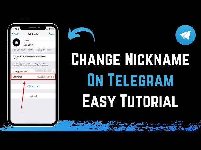 How to Change Nickname on Telegram !