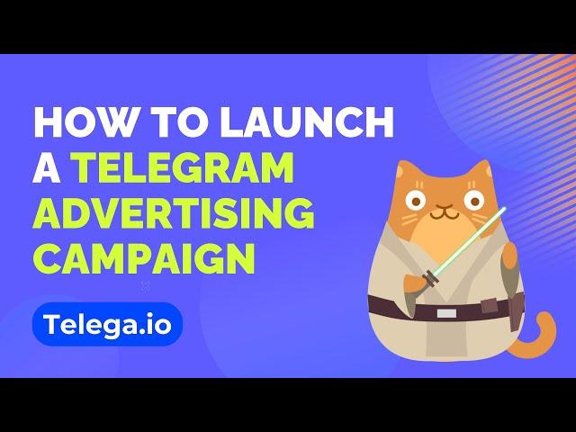 How to Launch Telegram Ads via Telega.io