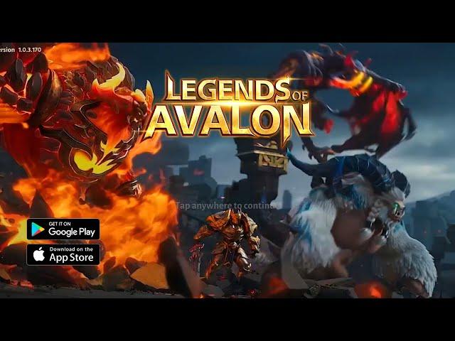 Legends of Avalon Shadow Saga Gameplay - All Class Preview