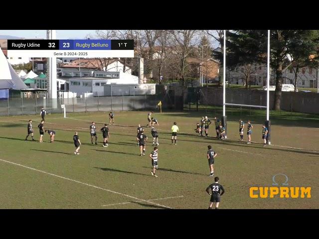 2025/03/02 Rugby Udine - Rugby Belluno 35-23