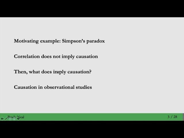 1.1 - Intro and Outline of A Brief Introduction to Causal Inference