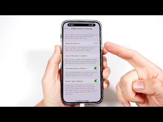 How To Keep iPhone At 100 Battery Health