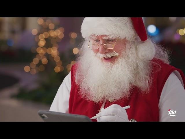 Santa Shopping at Abt -  Commercial 2024