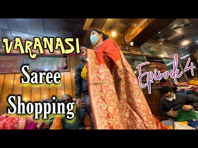 Saree Shopping in Varanasi | Thatheri Bazaar  #shopping #benarasisaree