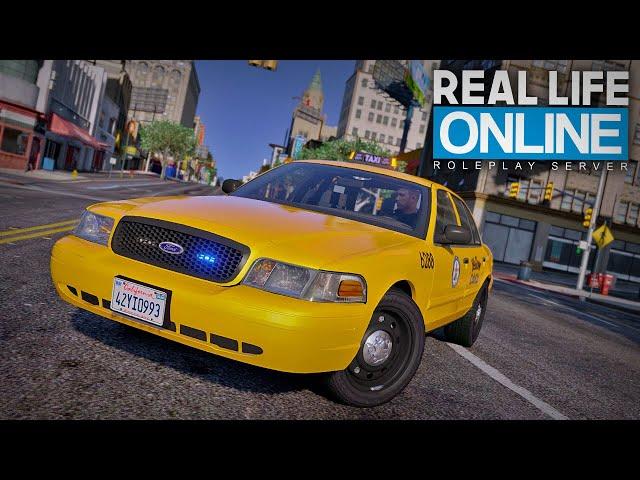 UNDERCOVER IM POLIZEI-TAXI | GTA 5 Real Life Online