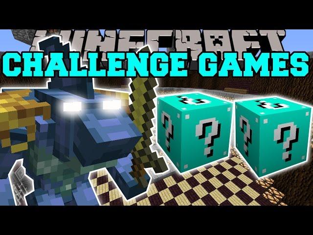 Minecraft: SHARKO CHALLENGE GAMES - Lucky Block Mod - Modded Mini-Game