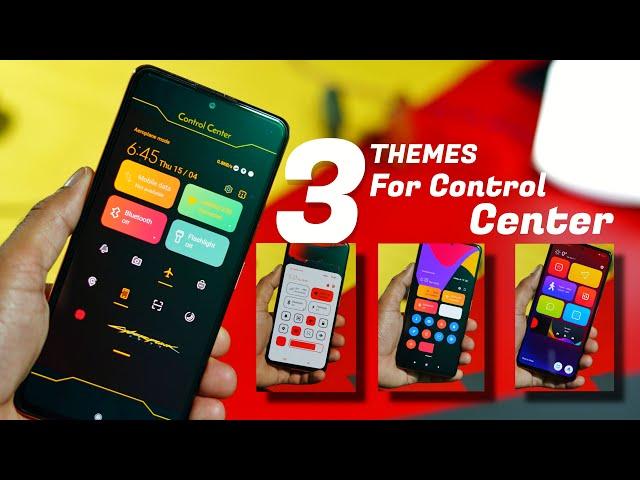 Top 3 MIUI 12 & 12.5 Modded themes special for Control Center | Best Control Center Look