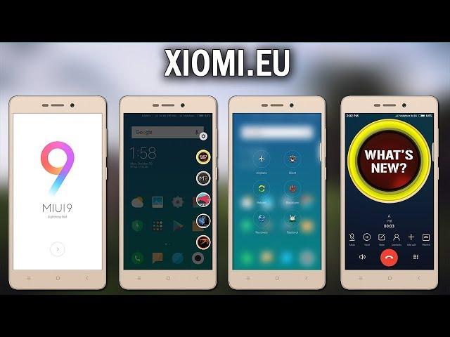 Xiomi.eu Edition MIUI 9 7.10.26 For Redmi 3s/3x/3s prime/plus Full Preview & Download Links 2017