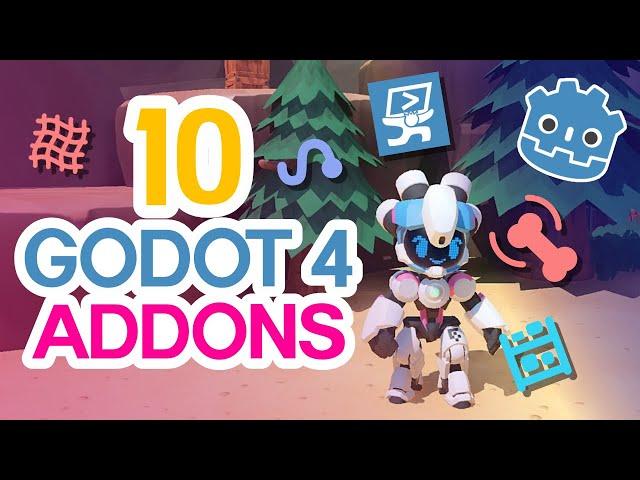 10 AWESOME ADDONS for GODOT 4