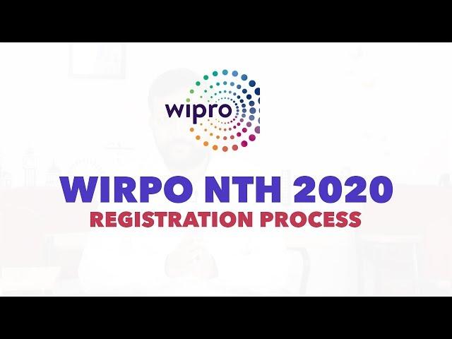 Wipro NTH 2020 registration process | PacketPrep