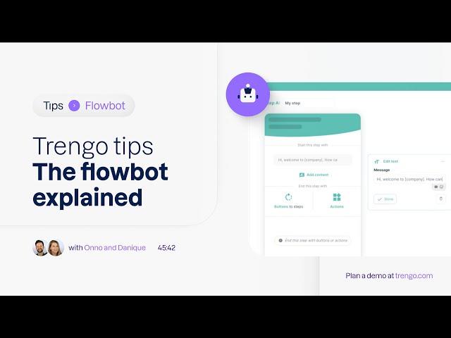 Trengo tips & tricks: The flowbot explained