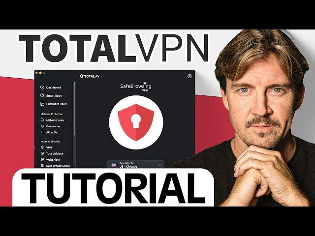 Here's How To Use Total VPN | Easy Total AV VPN tutorial! 