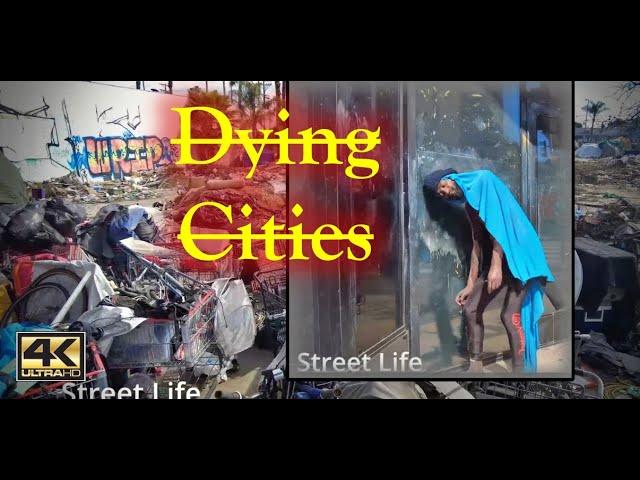 Dying Cities Rats Trash Drugs Homeless Los Angeles California