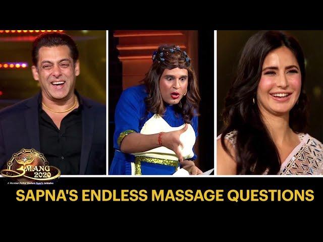 Sapna's Endless Massage Questions For Salman | Umang 2020