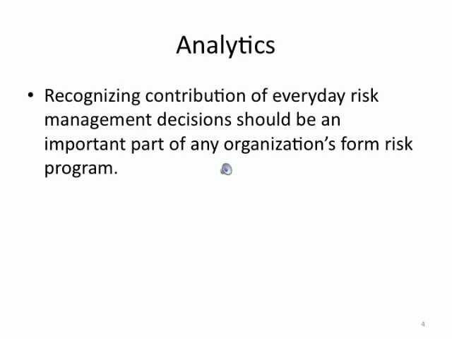 Risk Management