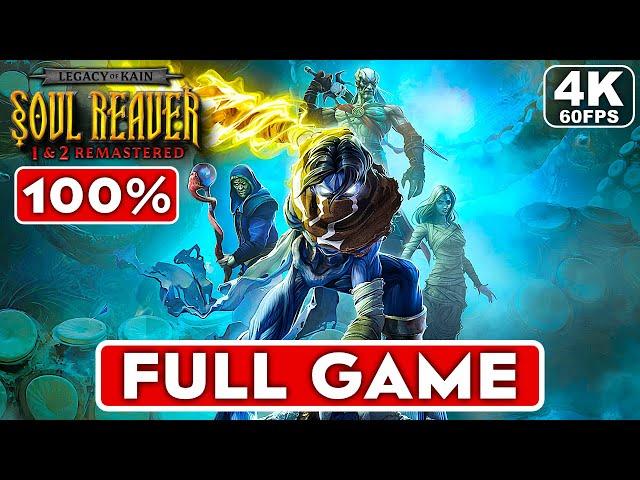 LEGACY OF KAIN SOUL REAVER REMASTERED Gameplay Walkthrough FULL GAME 100% [4K 60FPS] No Commentary