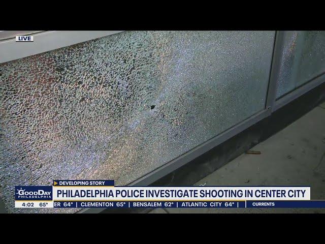 Police investgating Center City shooting