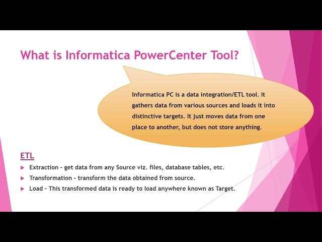 Overview on Informatica powercenter || Informatica ETL tool