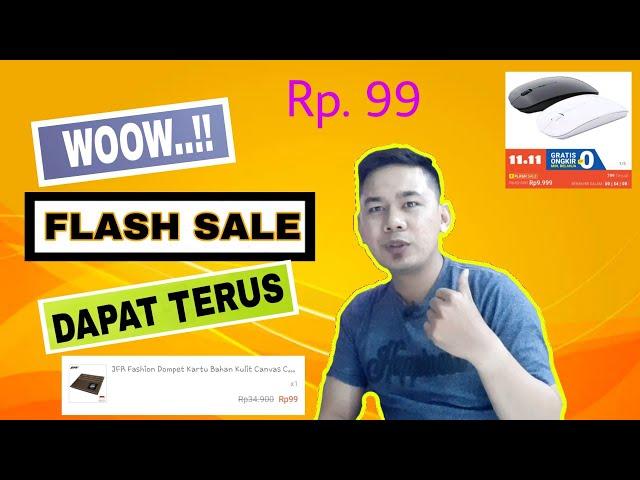 Cara MUDAH MENDAPAT FLASH SALE SHOPEE Dengan HP - Tips dan Trik