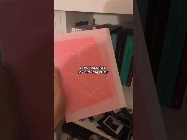 POV: DAMAGED KPOP ALBUM COLLECTION #shorts #kpophaul #bts #txt #zerobaseone #kpopalbum