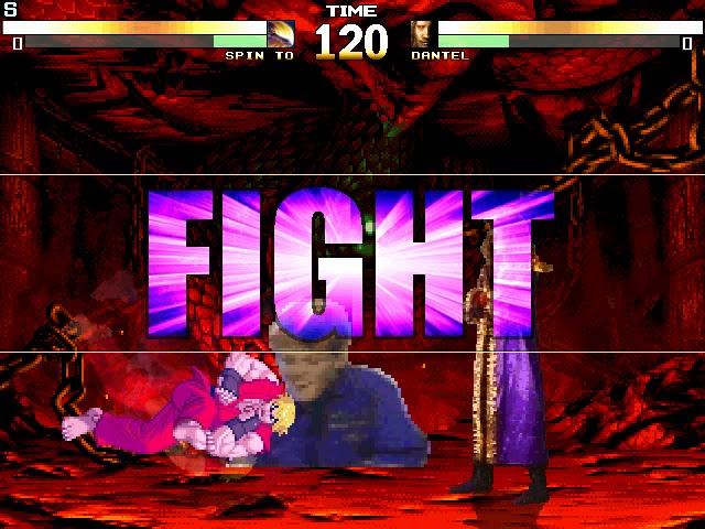 Spin To vs Dantel MUGEN BATTLE