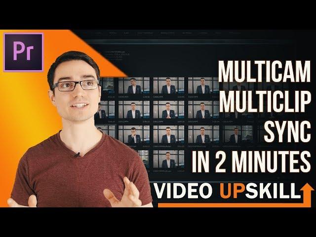 How to sync multiple clips in premiere - Fast editor pro tip