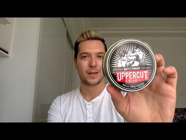 Styling with Uppercut Deluxe Matte Pomade for Men by Mr Neo Luxe