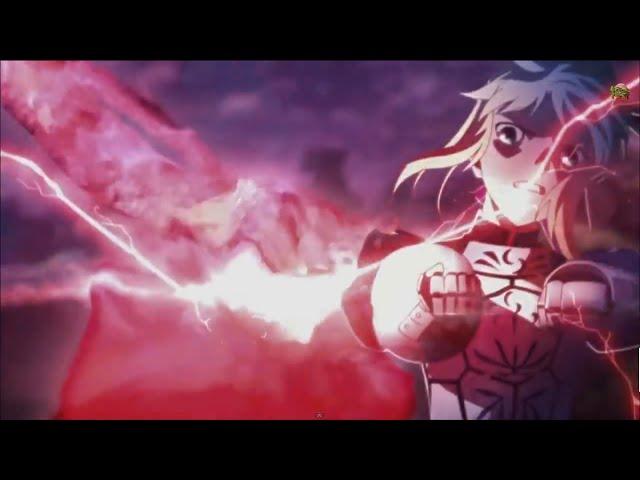 「ＡＭＶ 」 Saber and Archer vs Lancer - Leave It All Behind 