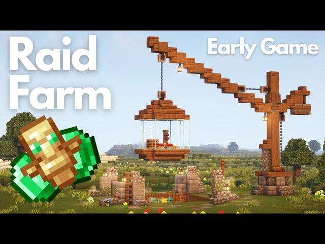 EASY RAID FARM | Minecraft Tutorial | Java [1.20.4]